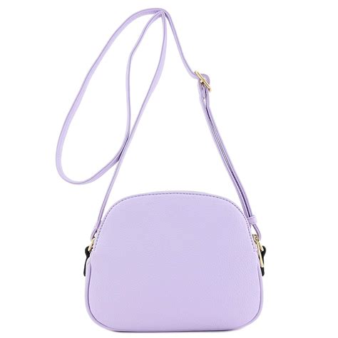 lavender crossbody purse